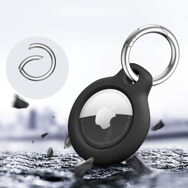 TECH-PROTECT ROUGH 4 KPL:N PAKKAUS APPLE-ILMATAG 1/2 MUSTA