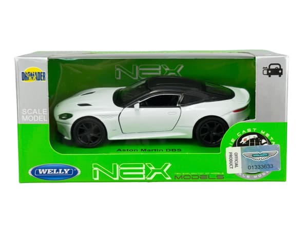Welly Aston Martin DBS Hvid 1:34 43864