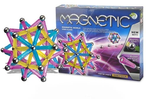 MAGNETISKE PASTELKLOKKE 96 STK.