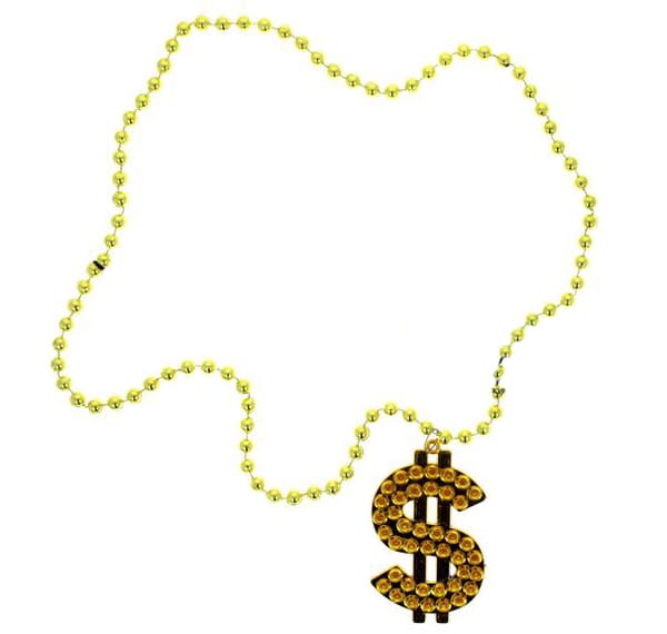 Dollari-kaulakoru, 1 kpl.