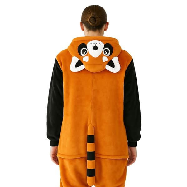Pyjama-asu, Kigurumi-asu, Punainen panda, M: 155 - 165 cm