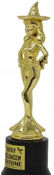 Cup Trophy -patsaspalkinto Paras Halloween-noita-asu