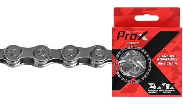 8-speed cykelkæde 116 Prox Z8 led grå lås