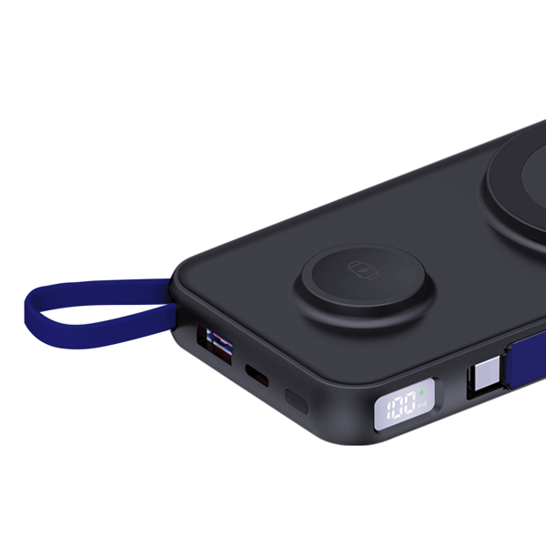 Tilbehør - 3mk PastelUp 10.000mAh 22,5W USB 1A1C-Sort