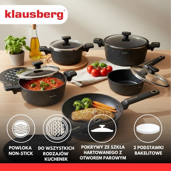 KLAUSBERG KB-7966 12 MARMORIKEITTOASTIAN SARJA
