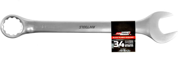 AWTOOLS CrV DIN3113 ÅBEN NØGLE STØRRELSE: 34 (MM)