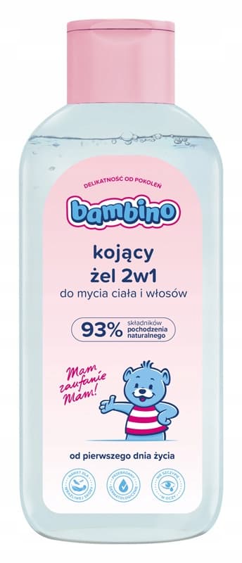 Bambino beroligende vaskegel 400 ML