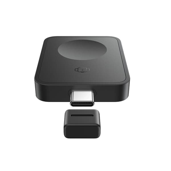 Baseus MagPro 2.5W Magnetisk Induktiv Oplader til Apple Watch - Sort