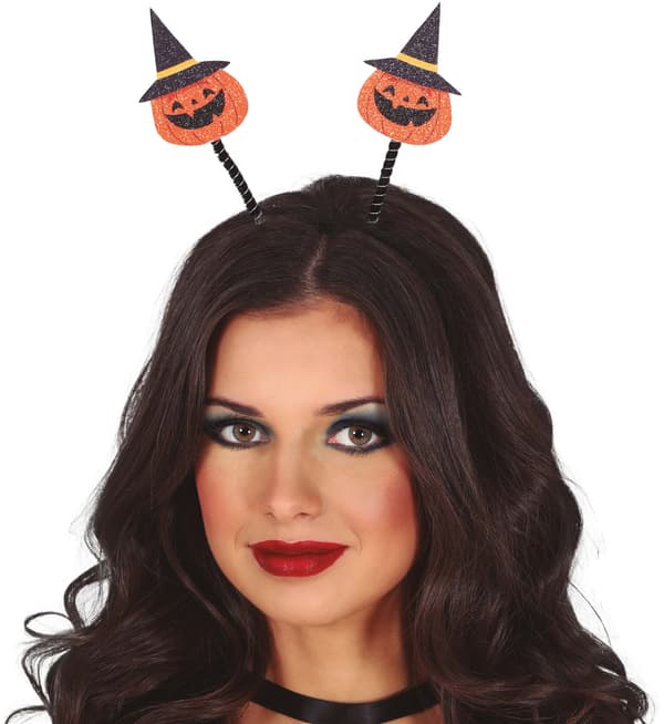 Pumpa-huvudband Pumpor Halloween-boll