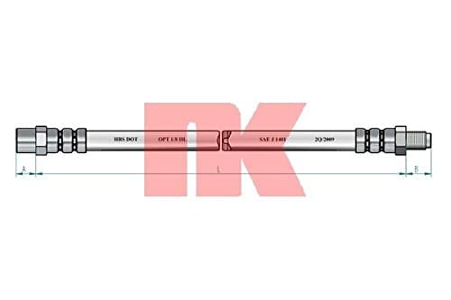NK 854752 Fleksibel bremseslange