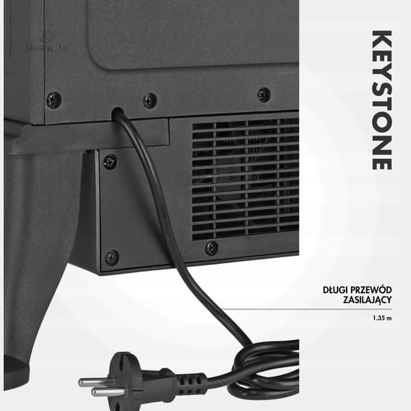 KEYSTONE-SÄHKÖTAKKA 1800 W