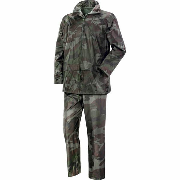 REGNTÄT SET JACKA + CAMO BYXOR XXXL