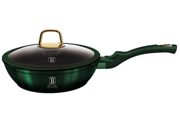 STEKPANNA I TITANIUM BERLINGER HAUS 24 cm BH-6049 EMERALD