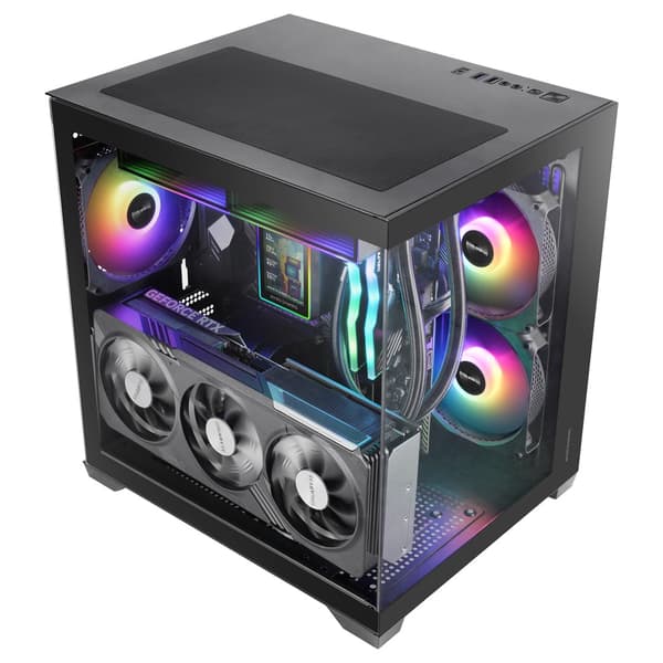 TACENS MARS MC-VIEW3 3xARGB USB-C mATX-kotelo