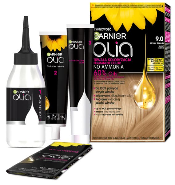 Garnier Olia permanentfarve til hår 9.0 lys blond