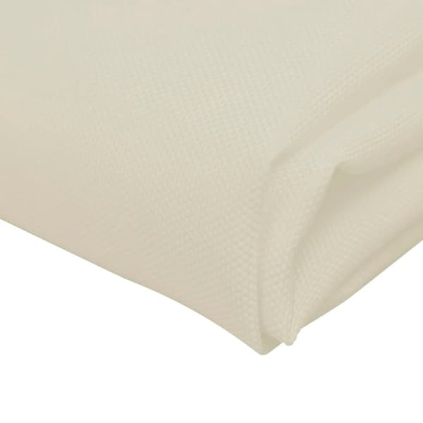 vidaXL Servietter 25 stk. cremefarvede 50x50 cm
