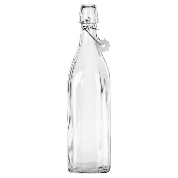 Glasflaska med klipp 1 l
