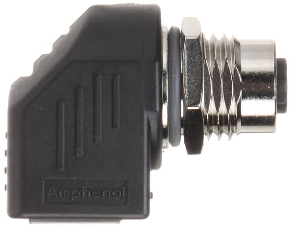Vinklet adapter M12D-G/RJ45-G