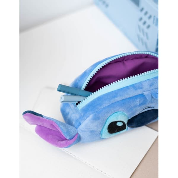 Disney Stitch - Pehmoinen kynäkotelo tarvikkeille
