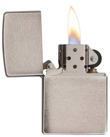 Zippo Krom Børstet Armor Lighter 60000849