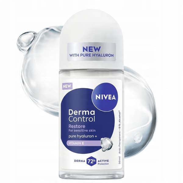 100265 NIVEA Derma Control Restore antiperspirant roll-on 50ml