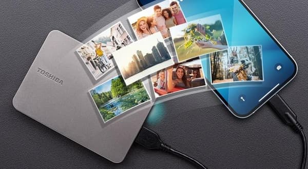 Toshiba Canvio Flex 2TB eksternt drev