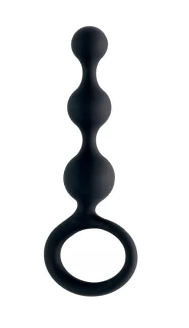 ANALPERLE K-NK SORT SILIKONE PROBE 12cm