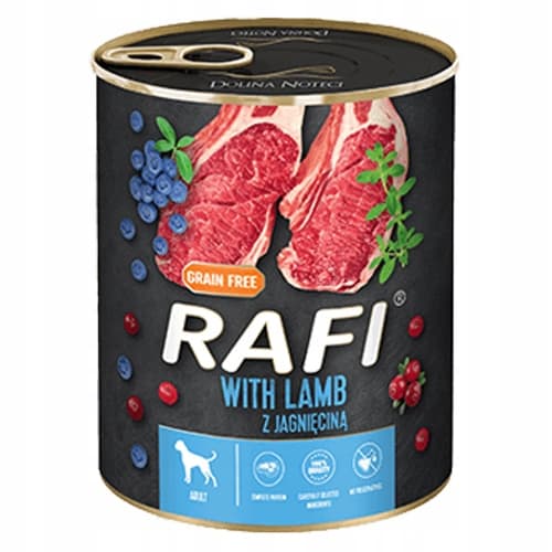 Dolina Noteci Rafi vådfoder til hunde 24 x 800 g lam