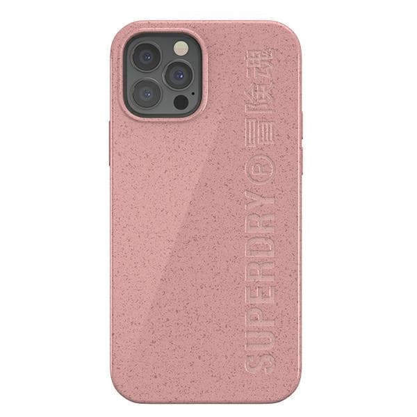 SuperDry Snap iPhone 12/12 Pro Komposterbart Skal Rosa/rosa 42621