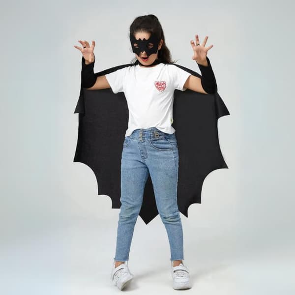 Sankt Andreas dag kappekostume til børn, flagermus, vampyrer