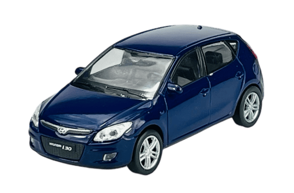 WELLY HYUNDAI i30 BLÅ 1:34 43610