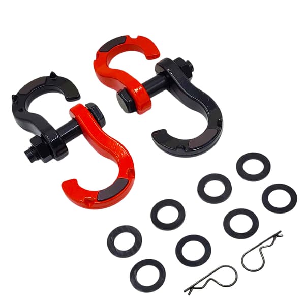 2 x Stål öppen skackel 3/4 - 8 ton - set