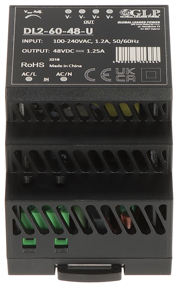 Switching-strømforsyning DL2-60-48-U