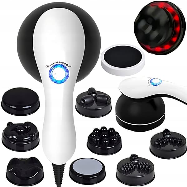 Slankende anti-cellulitis massageapparat til mave, krop, ben, cellulitis 9 i 1
