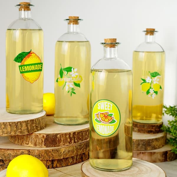 Limonadin lasipullo 1 l