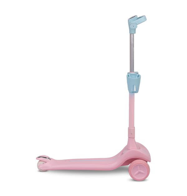 Trehjulig sparkcykel Satura rosa