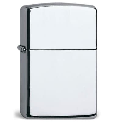 ZIPPO KROM HØJPOLERET 60000805 Lighter