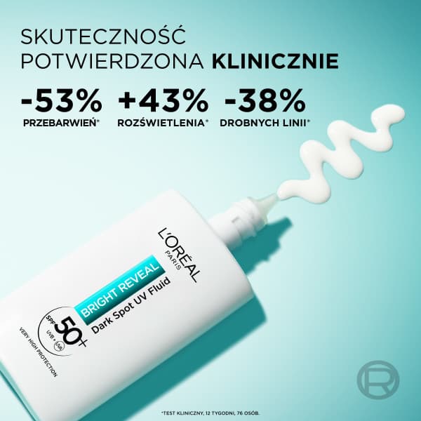 L'Oréal Paris Bright Reveal UV-pletreducerende væske med SPF50+ 50 ml