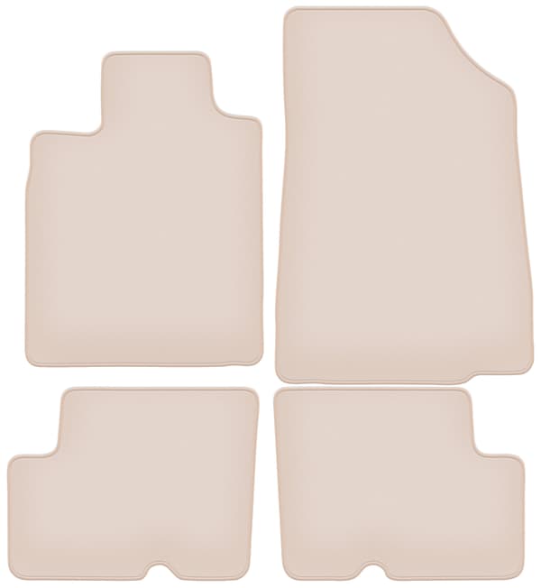 måtter PREMIUM beige til: Dacia Sandero II hatchback, Stepway 2013-2019