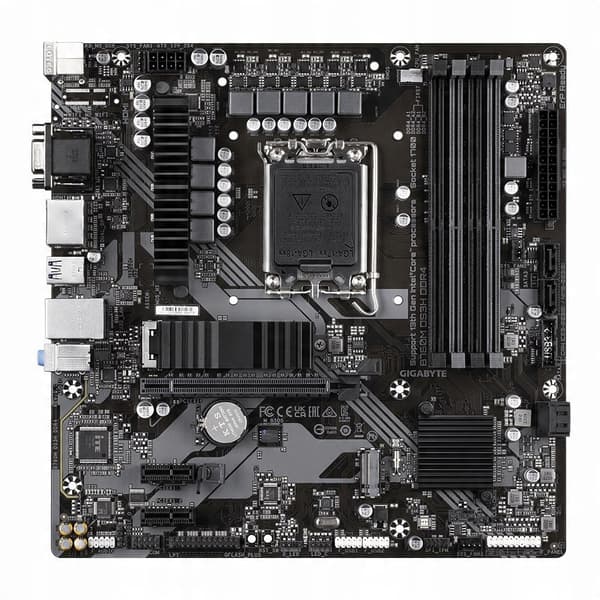 Gigabyte B760M DS3H DDR4 bundkort