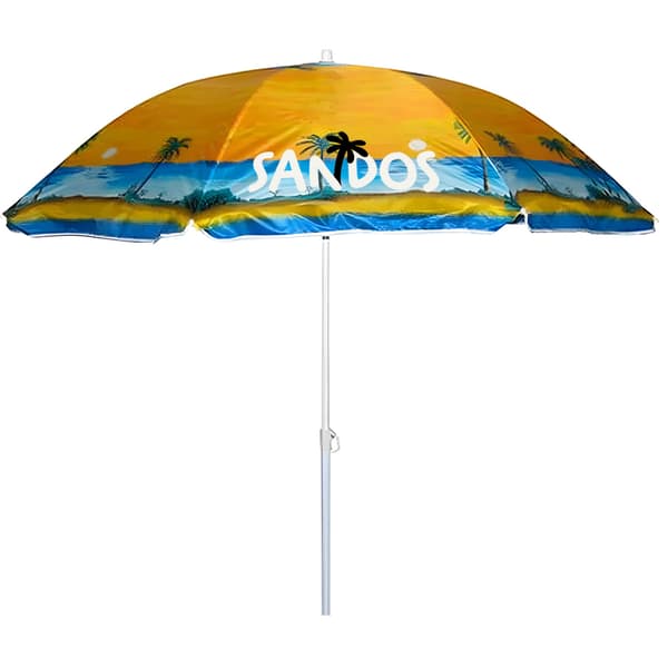 Trädgårdsparasoll - strandmönster