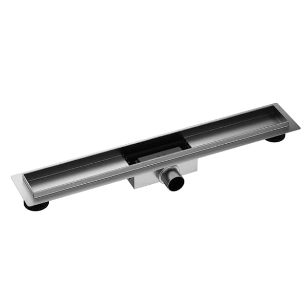 Duplex Next 2i1 lineært afløb 100 cm dobbeltsidet gun metal