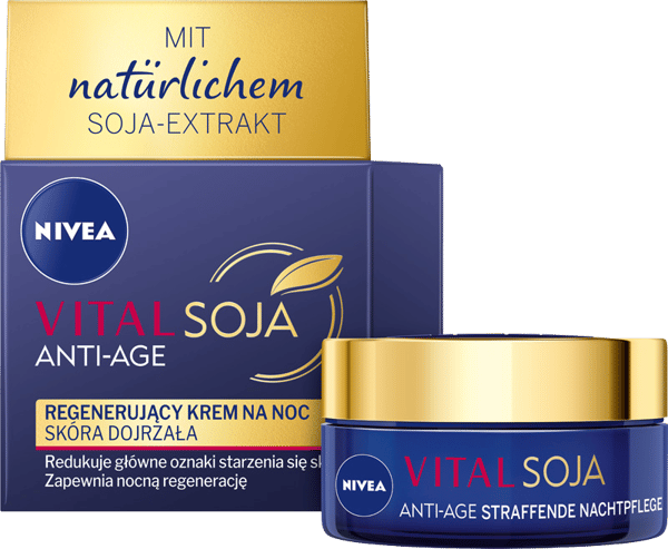 NIVEA VITAL SOJA regenererande natkräm, mogen hud 50 ml