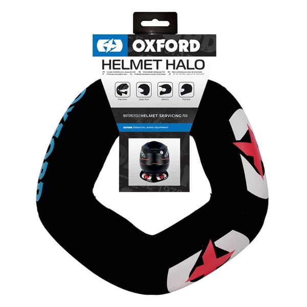 Oxford Sort Hjelm Servicepude - Universal, Solid