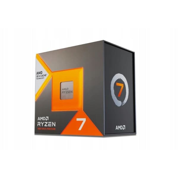 AMD Ryzen 7 7800X3D-processor, 8 kerner, 5 GHz, sokkel AM5