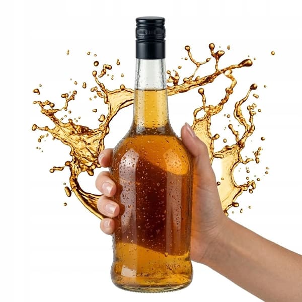 5 x Napoleon-pullo 500 ml + pontikka-tinktuurakorkki