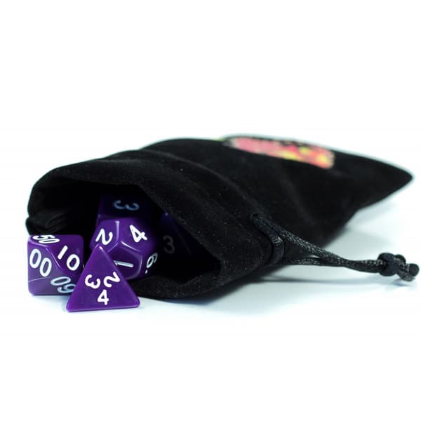 RPG-noppaa violetti 7 nopan setti