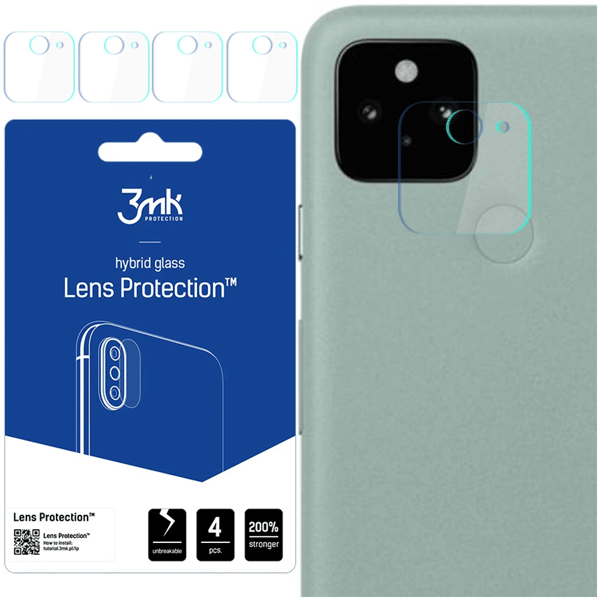 Google Pixel 5 5G - 3mk linssinsuoja