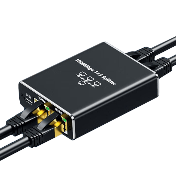 Splitter LAN 3 porte RJ45 1x3 Ethernet internet splitter 1000Mbps