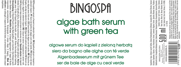 Algebadeserum med grøn te BINGOSPA